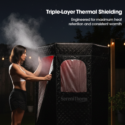 SereniTherm Infrared Steam Room Sauna
